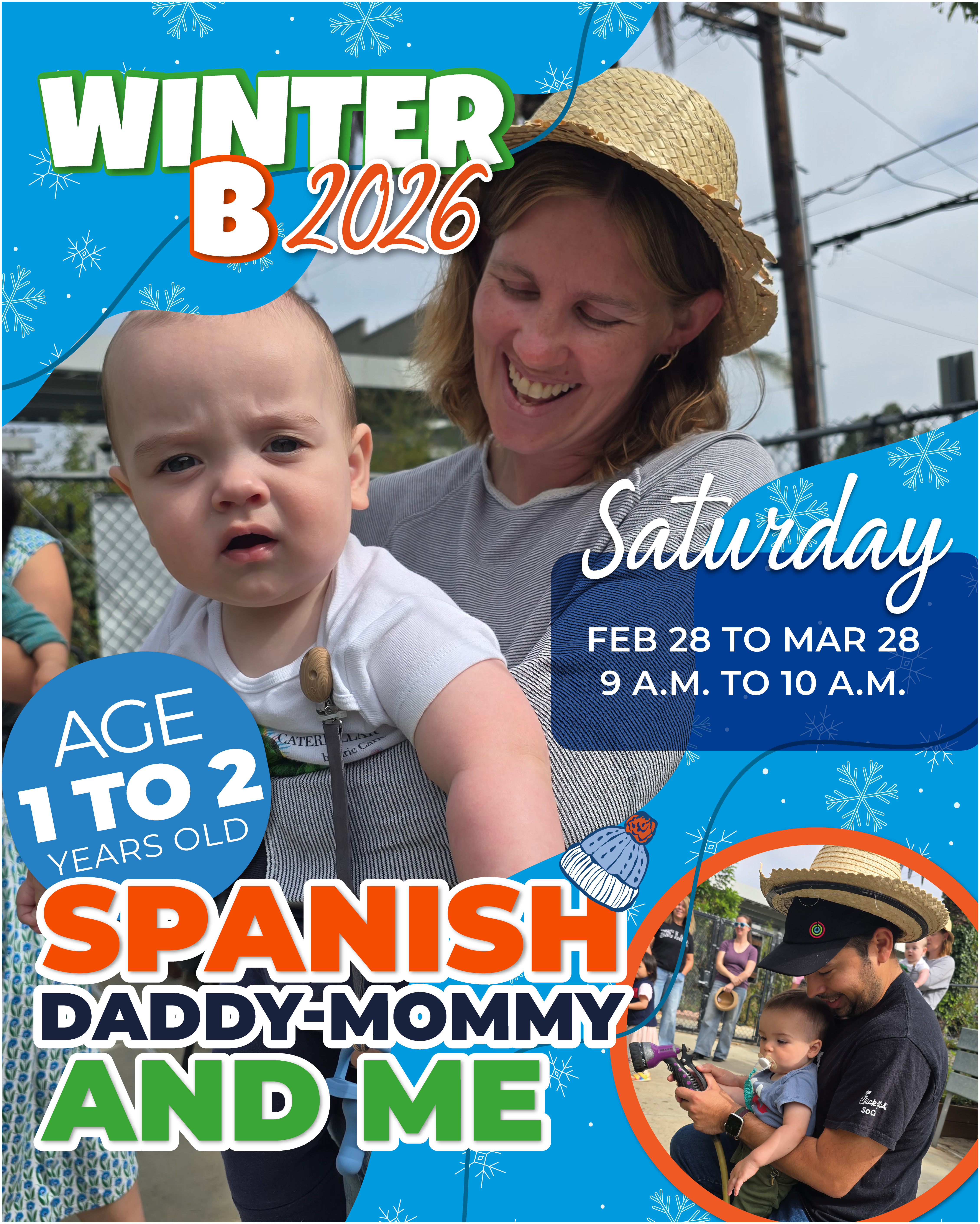 daddy mommy and me winter b