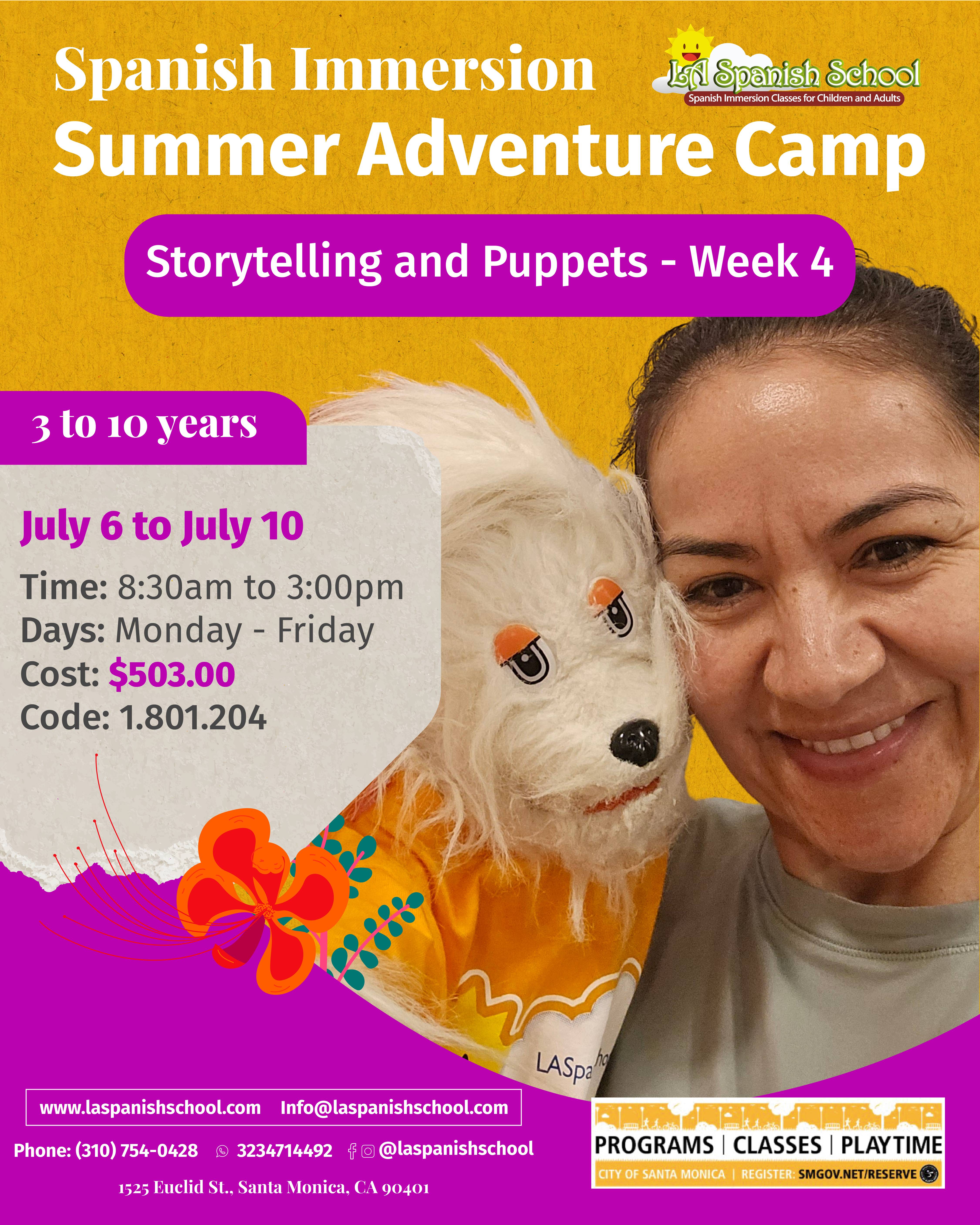 STORYTELLING AND PUPPETS SUMMER SESSION 2026-01