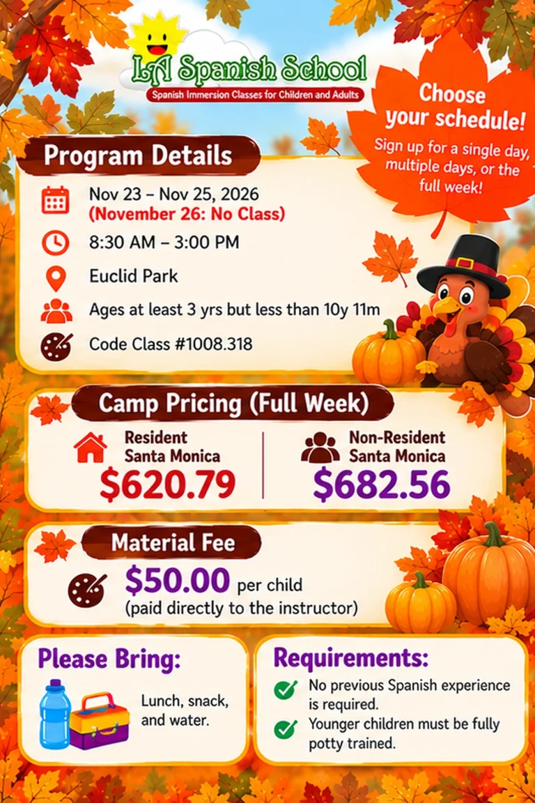 Spanish-Adventure-Thanksgiving-Break-Camp